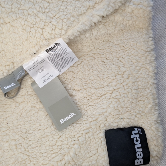 Bench Sherpa Oversized Scarf - Beige - Picture 2 of 2